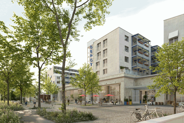 Areal Depot Deutweg | Deutweg, 8404 Winterthur Objekteigenschaften: 2026 - 2027, Wohnüberbauung Arbeitsgattungen: Lüftungsinstallationen