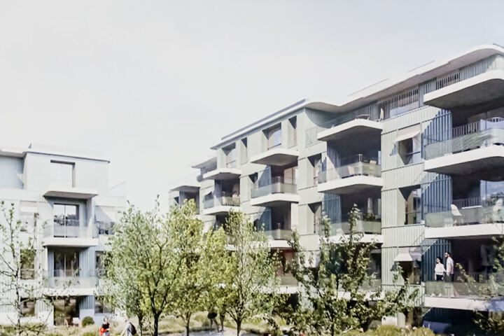 WÜB Silber 8 Hedingen | Silberweg 8, 8908 Hedingen Objekteigenschaften: 2024, Wohnüberbauung mit gemeinsamer Einstellhalle Arbeitsgattung: Lüftungsinstallationen