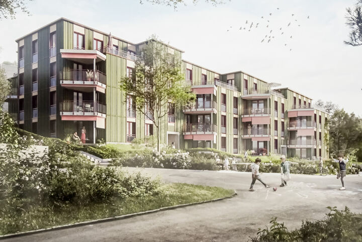 Ersatzneubau Anton Higi-Strasse Zürich | Anton Higi-Strasse 10, 12, 8046 Zürich Objekteigenschaften: 2025, Ersatzneubau Mehrfamilienhaus Arbeitsgattung: Lüftungsinstallationen